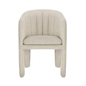 Burton Boucle Dining Arm Chair